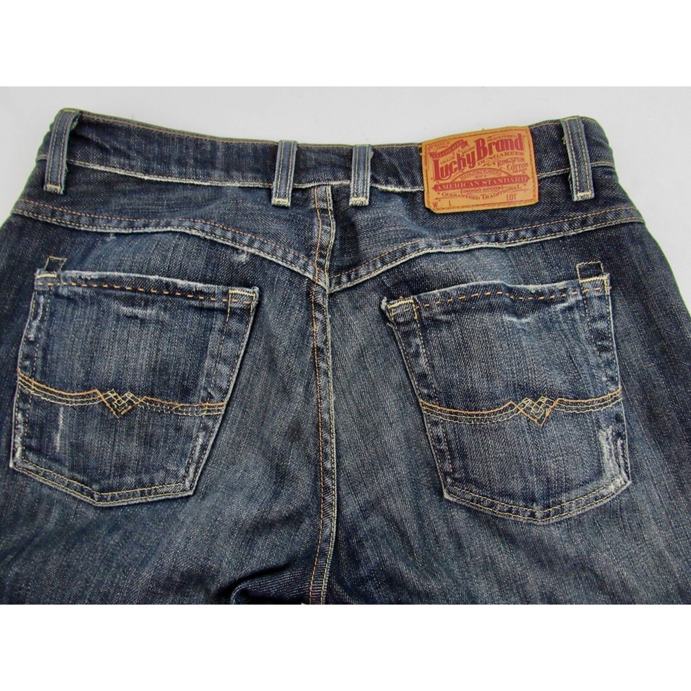 Lucky Brand Good Luck American Classic Jeans bootleg Women 27 Blue